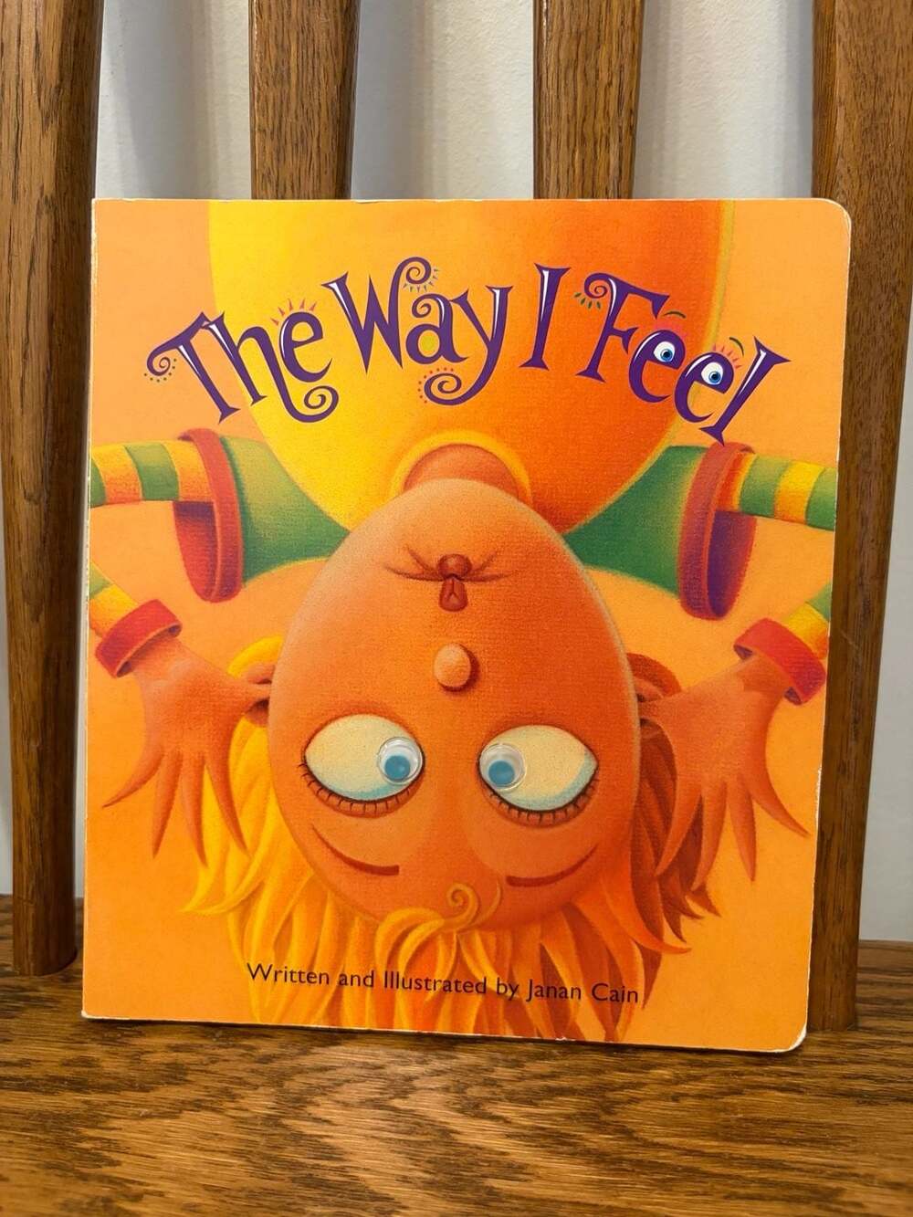 The Way I Feel Childrens Board Book by Janan Cain